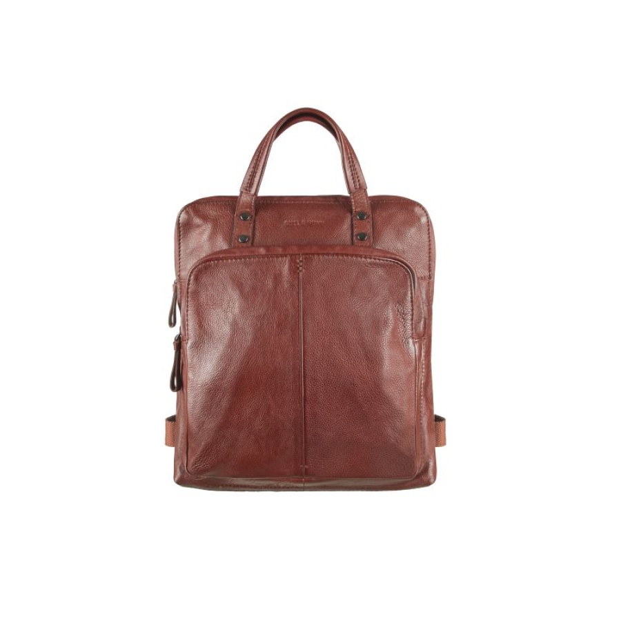 CITY BACKPACK COGNAC